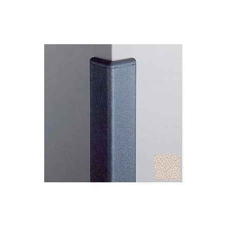 Pawling Surface Mounted Corner Guard 90 Degree, 2'' Wings, 4'H W/Caps, Khaki Brown CG-20R-4-682